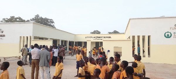 Atiyorum gets new classroom block Atiyorum gets new classroom block