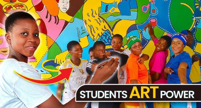 Chiana SHS Art Department Rebrands with Murals, Appeals for Support to Fix Building Chiana SHS Art Department Rebrands with Murals, Appeals for Support to Fix Building